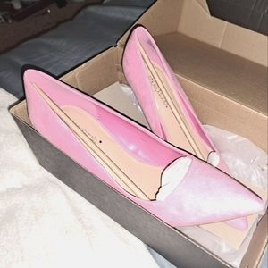 shoe dazzle velvet pink heels